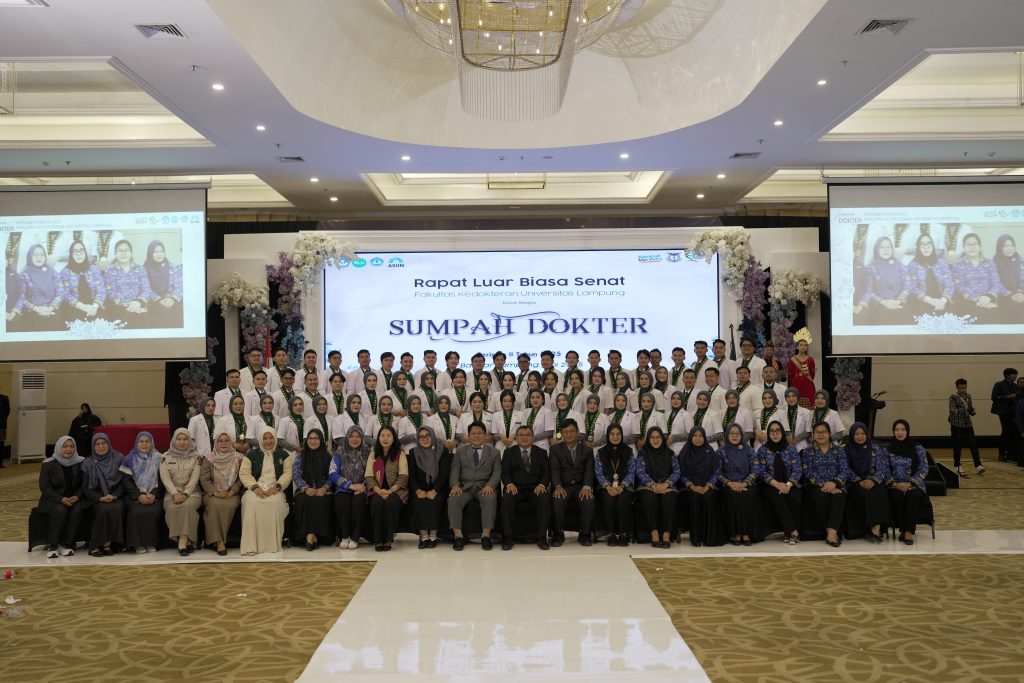 Unila Lantik 66 Dokter Baru