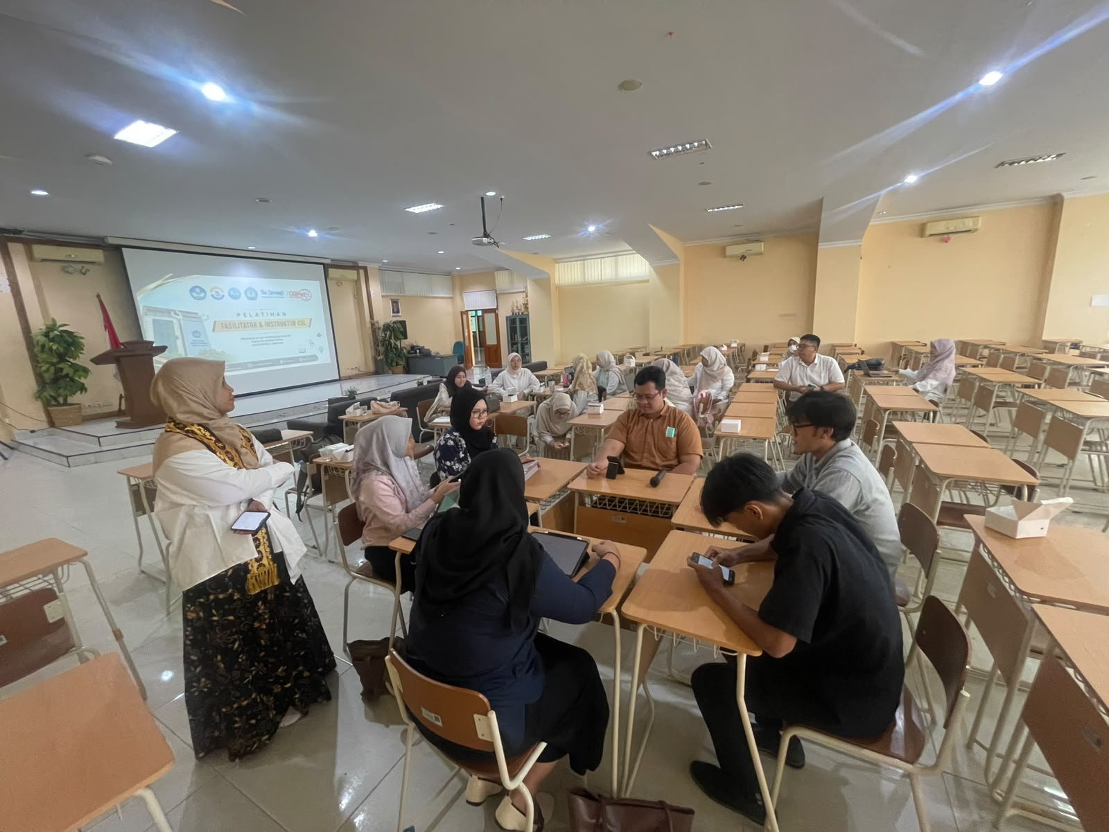 Tingkatkan Mutu Pendidikan, Prodi Pendidikan Dokter FK UNILA dan AIPKI Gelar Pelatihan CSL